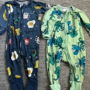 Bonds Kids wondersuits - Navy and Mint